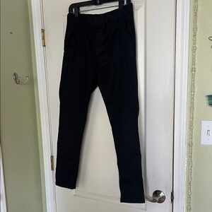 BEVY FLOG Black Patterned Trousers